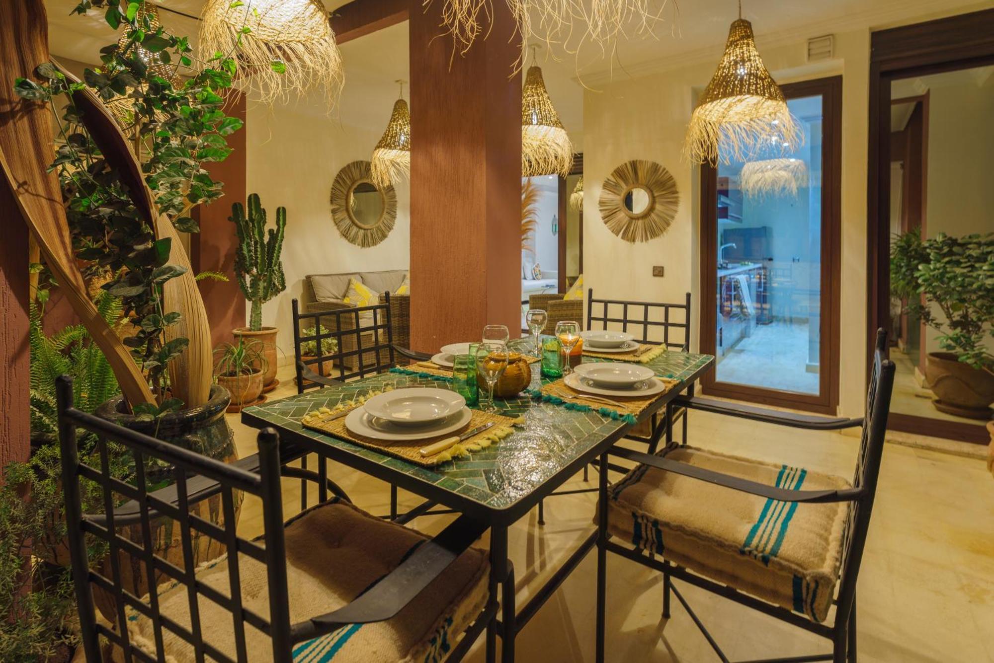 Luxueux 138 M2 Avec Piscine Apartment Marrakesh Bagian luar foto